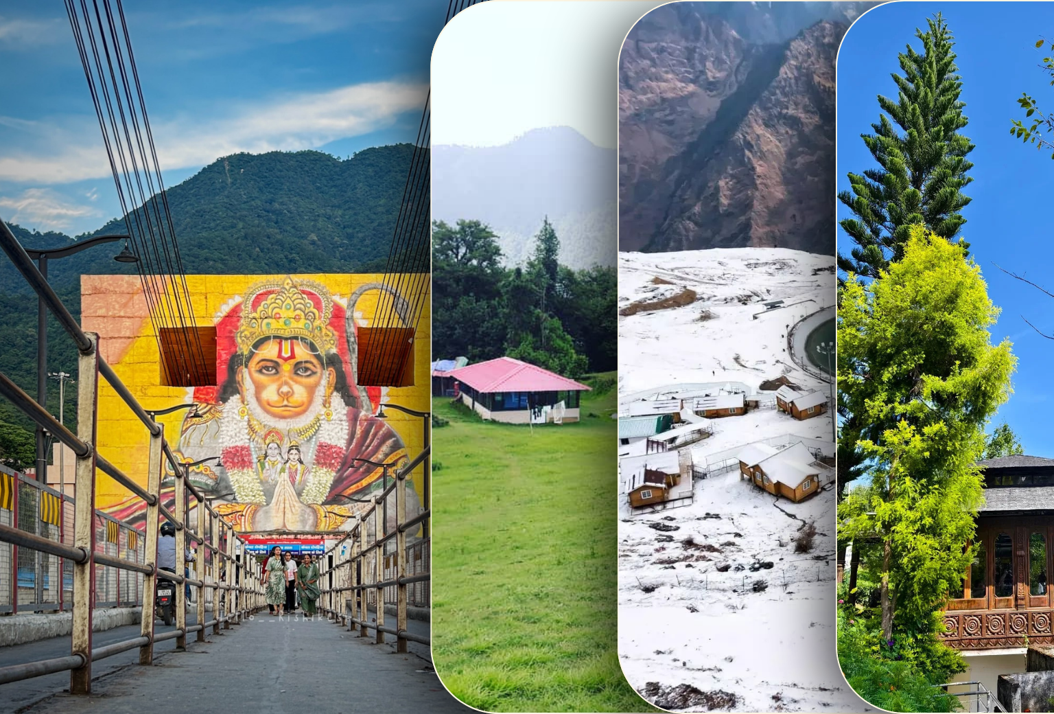 9 Days Rishikesh Chopta Auli Kausani Munsiyari Tour